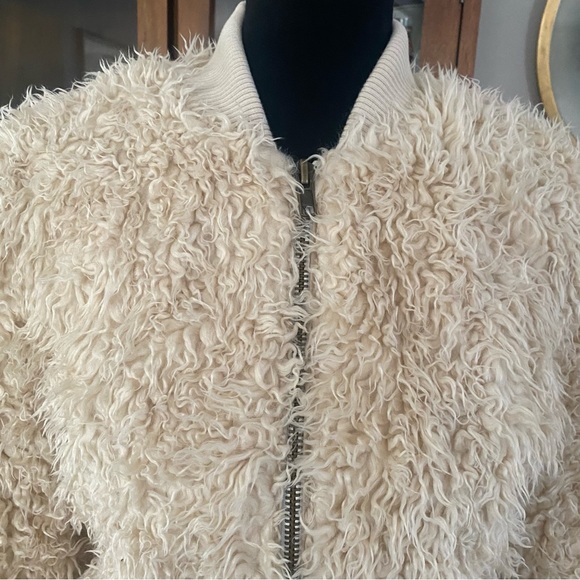 NWT Chaser Faux Fur Lamby Bomber Jacket - Picture 2 of 10